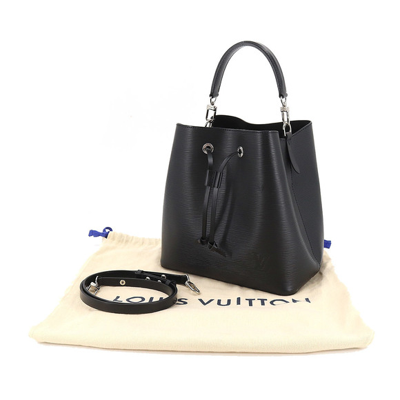 Louis Vuitton Epi NeoNoe 2 Way Shoulder Bag Leather Noir - Picture 8 of 9